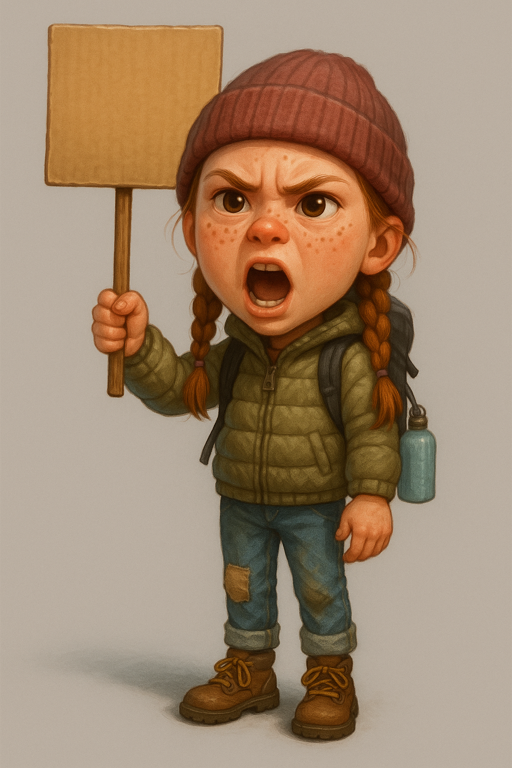The Climate Kid — PoliticsGo character