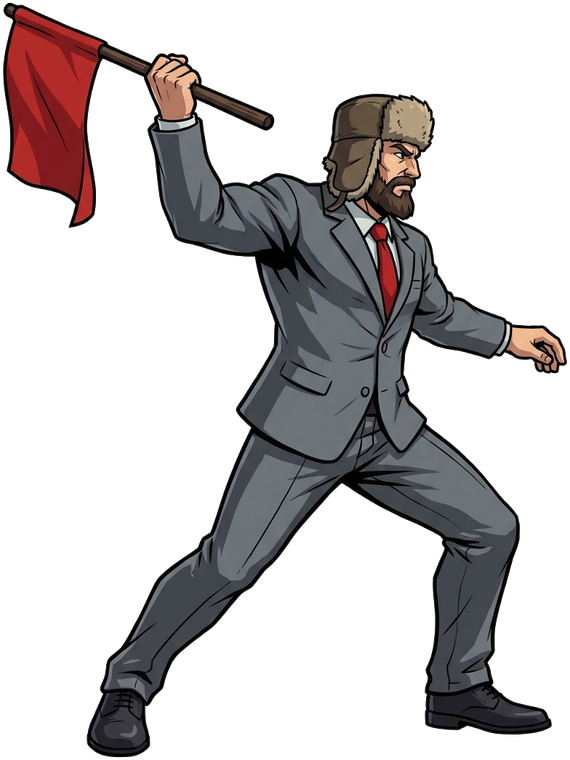 The Comrade — PoliticsGo character