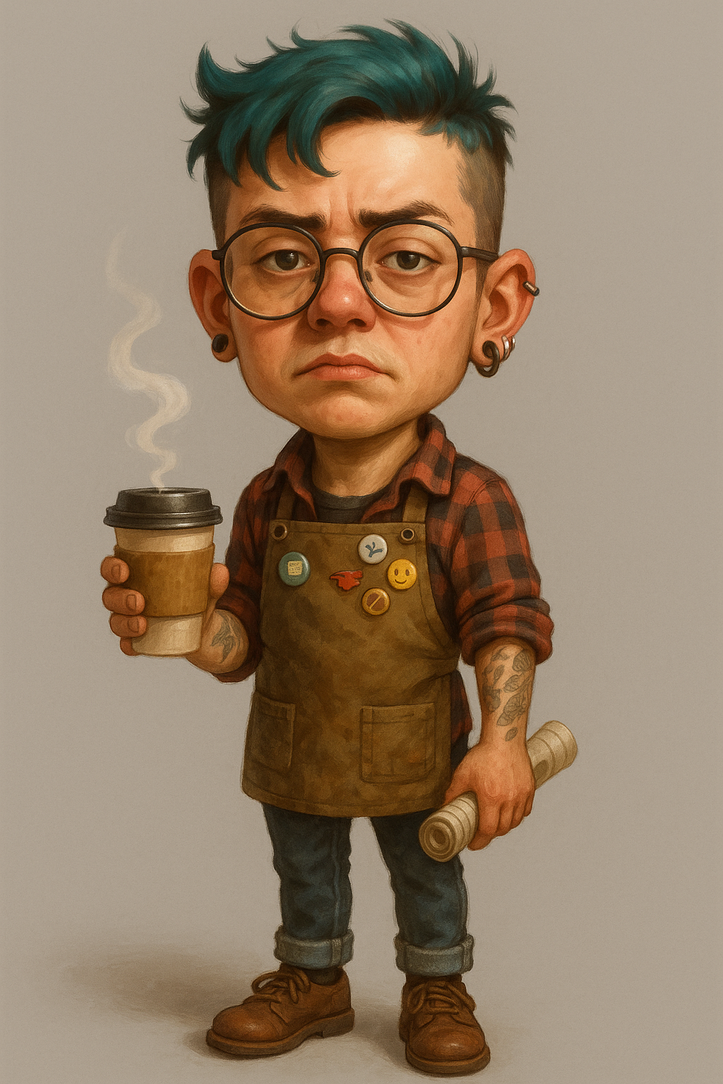 The Union Barista — PoliticsGo character