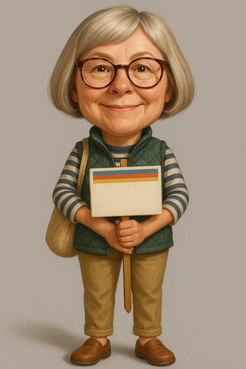 The Yard Sign Lady — PoliticsGo character