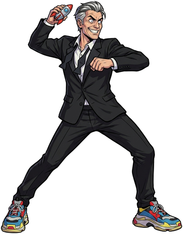 Rocket Man — PoliticsGo character