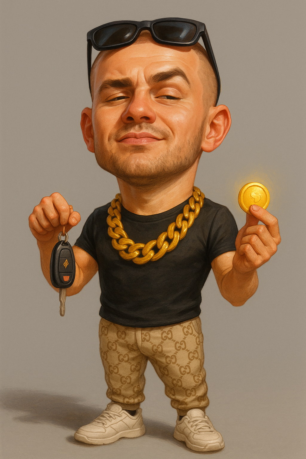 The Crypto Bro — PoliticsGo character