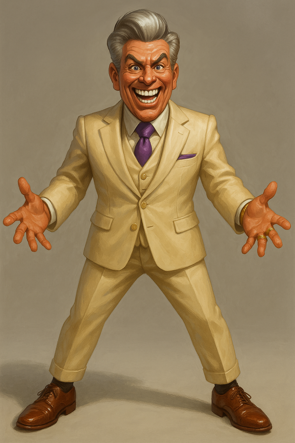 The Prosperity Pastor — PoliticsGo character