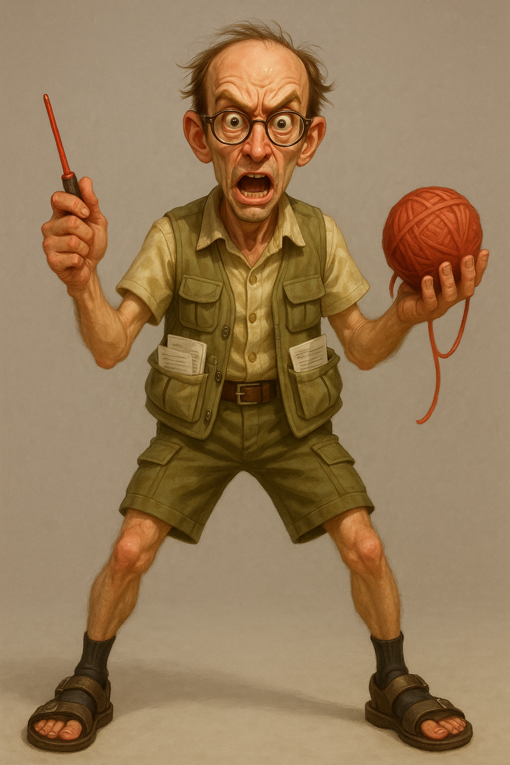 The Truther — PoliticsGo character